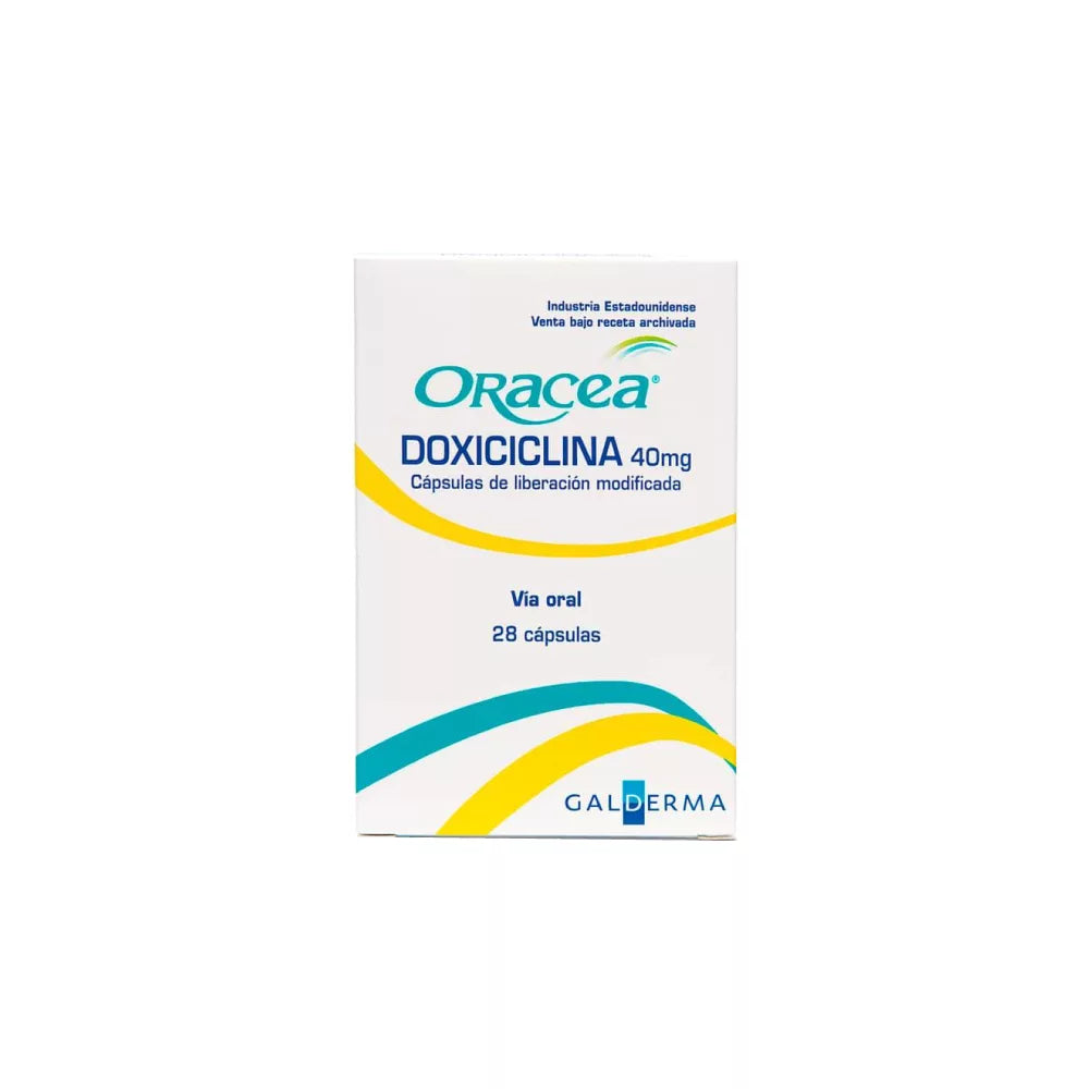 ORACEA CAPSULAS 40MG