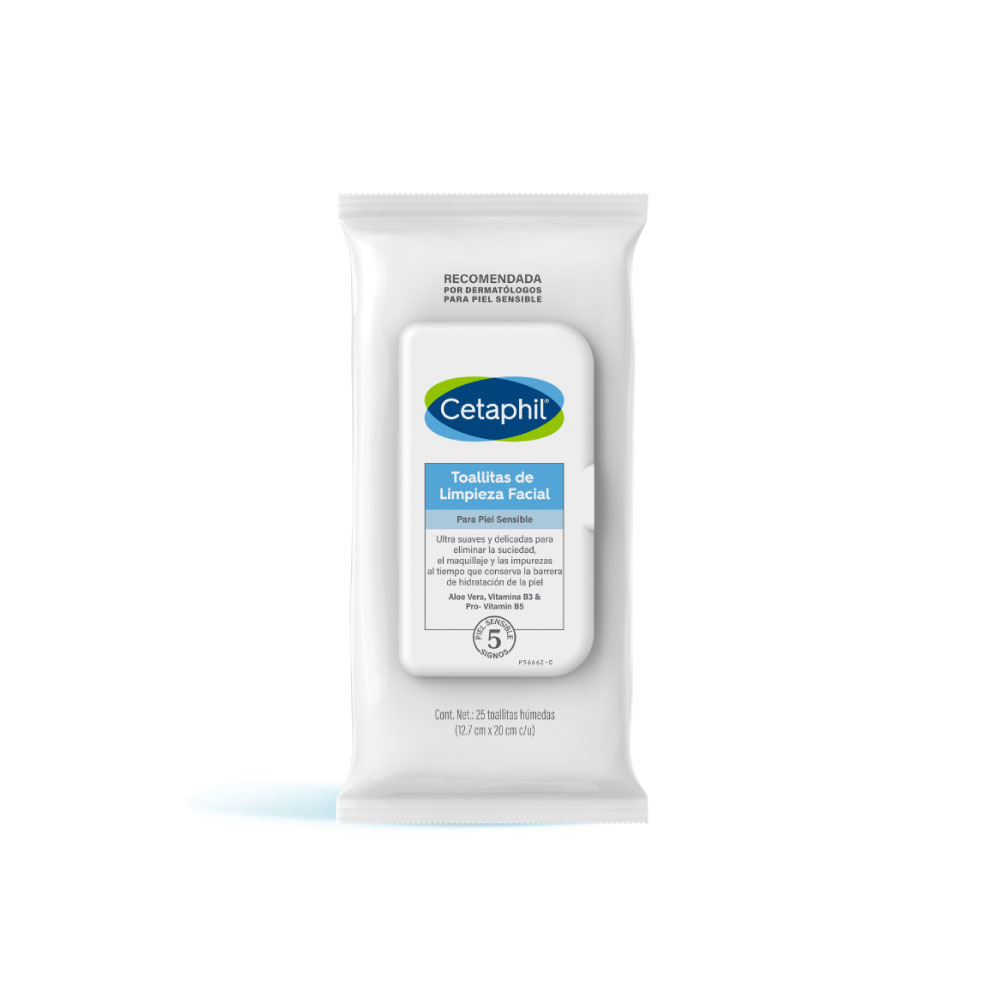 CETAPHIL TOALLITAS LIMP *25UNID