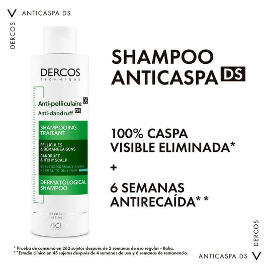 DERCOS ANTI-CASPA SH NOR/GRS 200ML