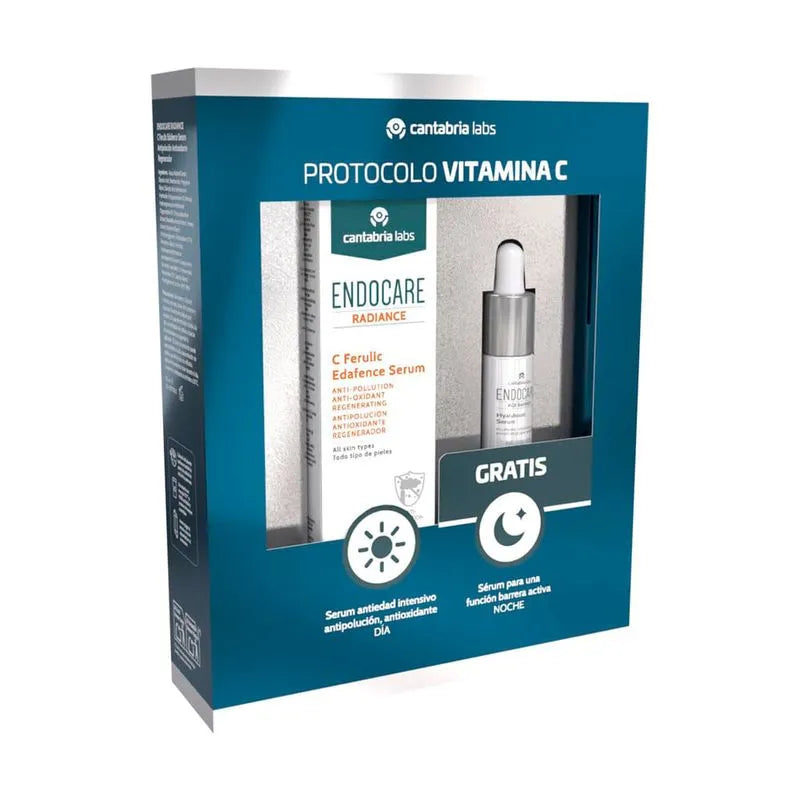 KIT ENDOCARE RADIANCE C FERULIC SERUM + AGE BARRIER SERUM (MINI)