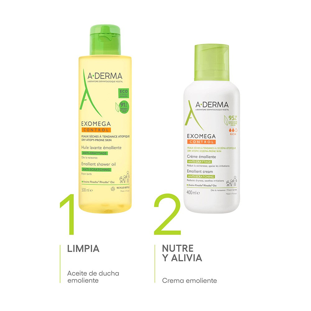 A-DERMA EXOMEGA CONTROL CREMA EMOLIENTE *400ML