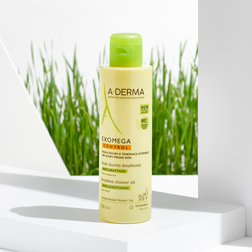 A-DERMA EXOMEGA ACEITE DE DUCHA BAÑO CORPORAL *500ML