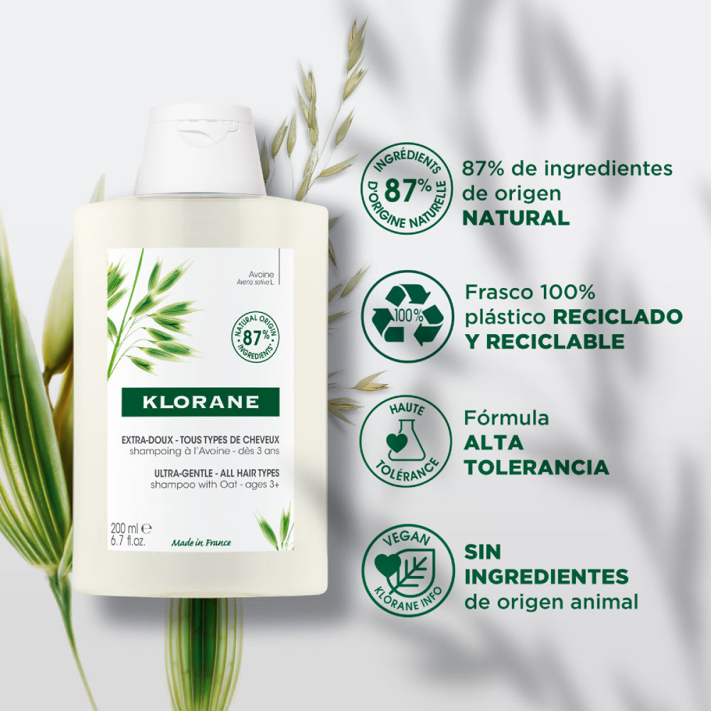 KLORANE SHAMPOO DE AVENA *200ML