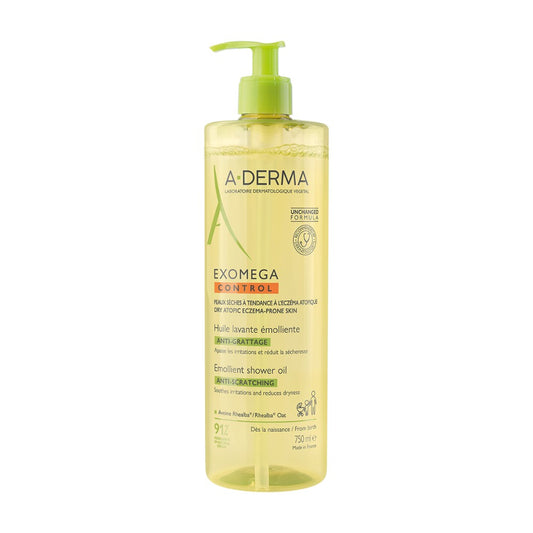 A-DERMA EXOMEGA ACEITE DE DUCHA BAÑO CORPORAL *750ML