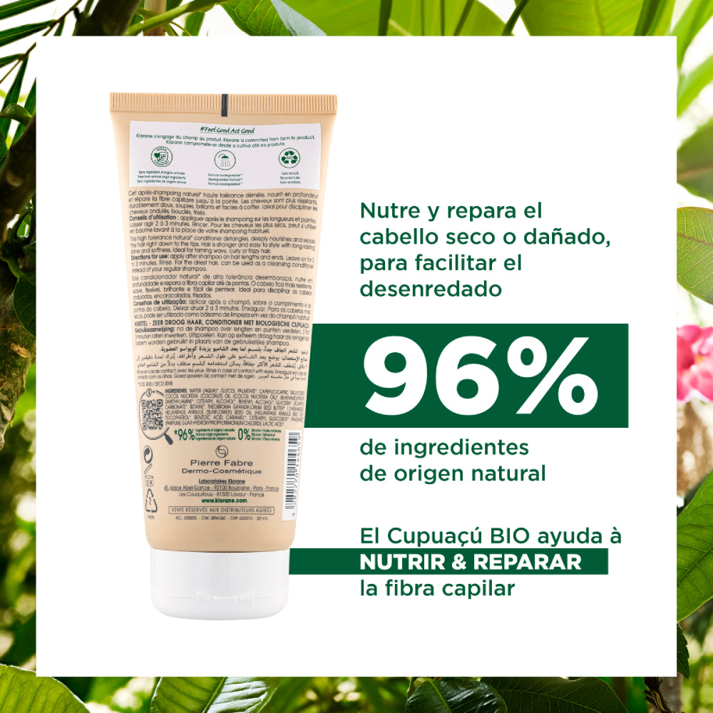 KLORANE ACONDICIONADOR CUPUACU * 200ML