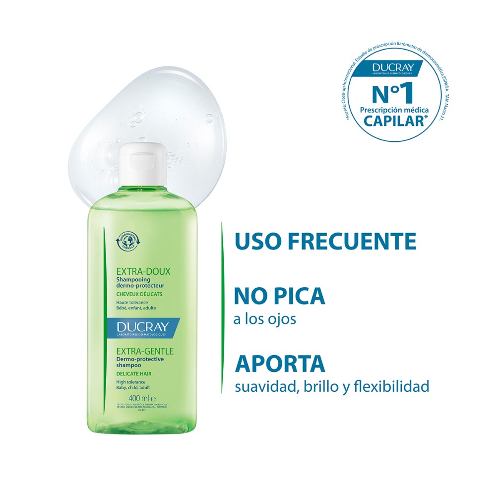 DUCRAY EXTRA DELICADO SHAMPOO *400ML