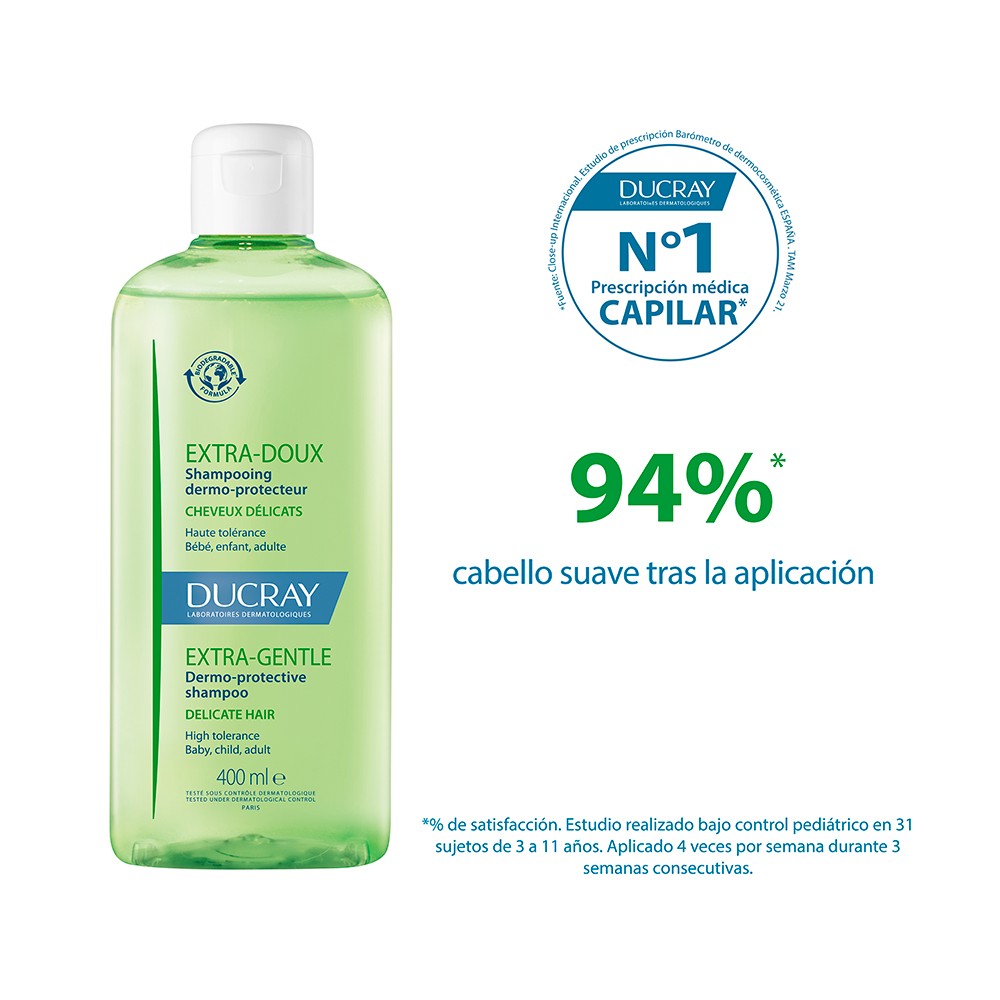 DUCRAY EXTRA DELICADO SHAMPOO *400ML