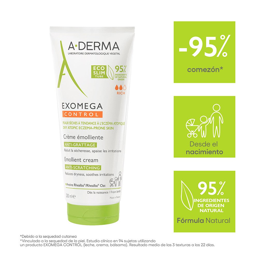 A-DERMA EXOMEGA CONTROL CREMA *200ML