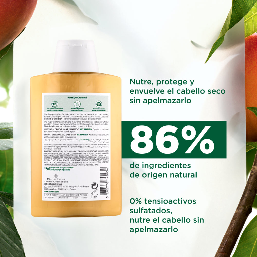 KLORANE SHAMPOO DE MANGO *200ML