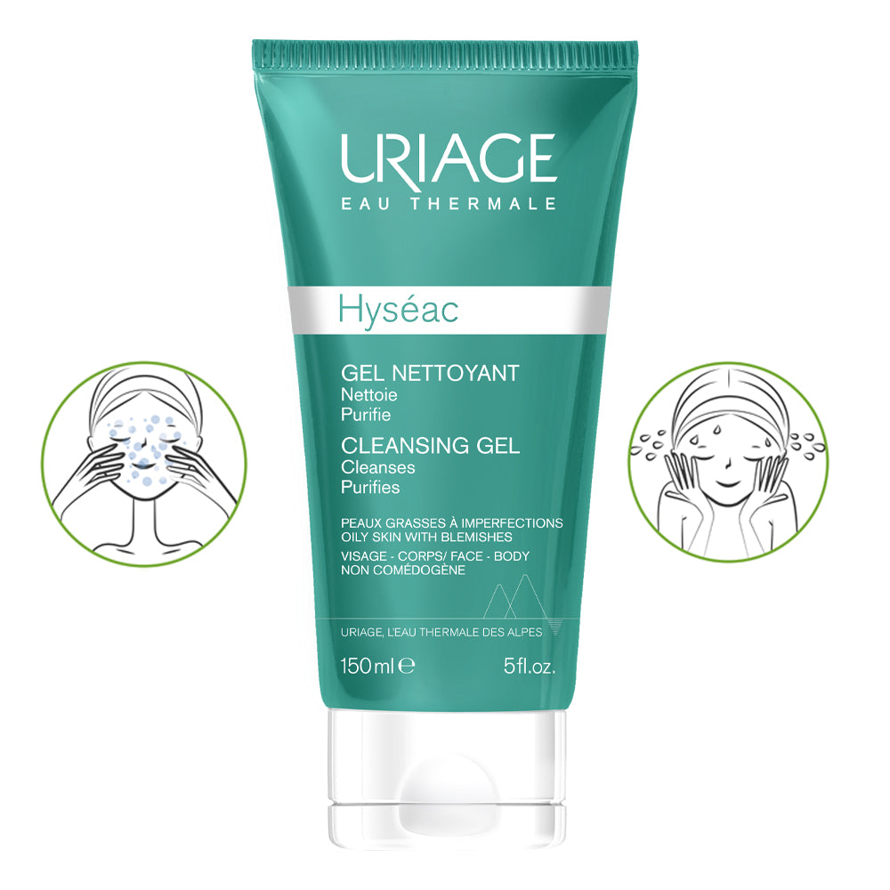 URIAGE HYSEAC GEL LIMPIADOR *150ML