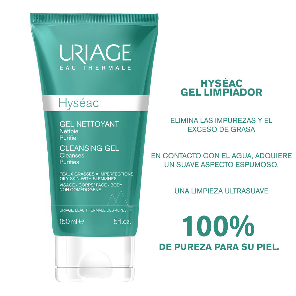 URIAGE HYSEAC GEL LIMPIADOR *150ML