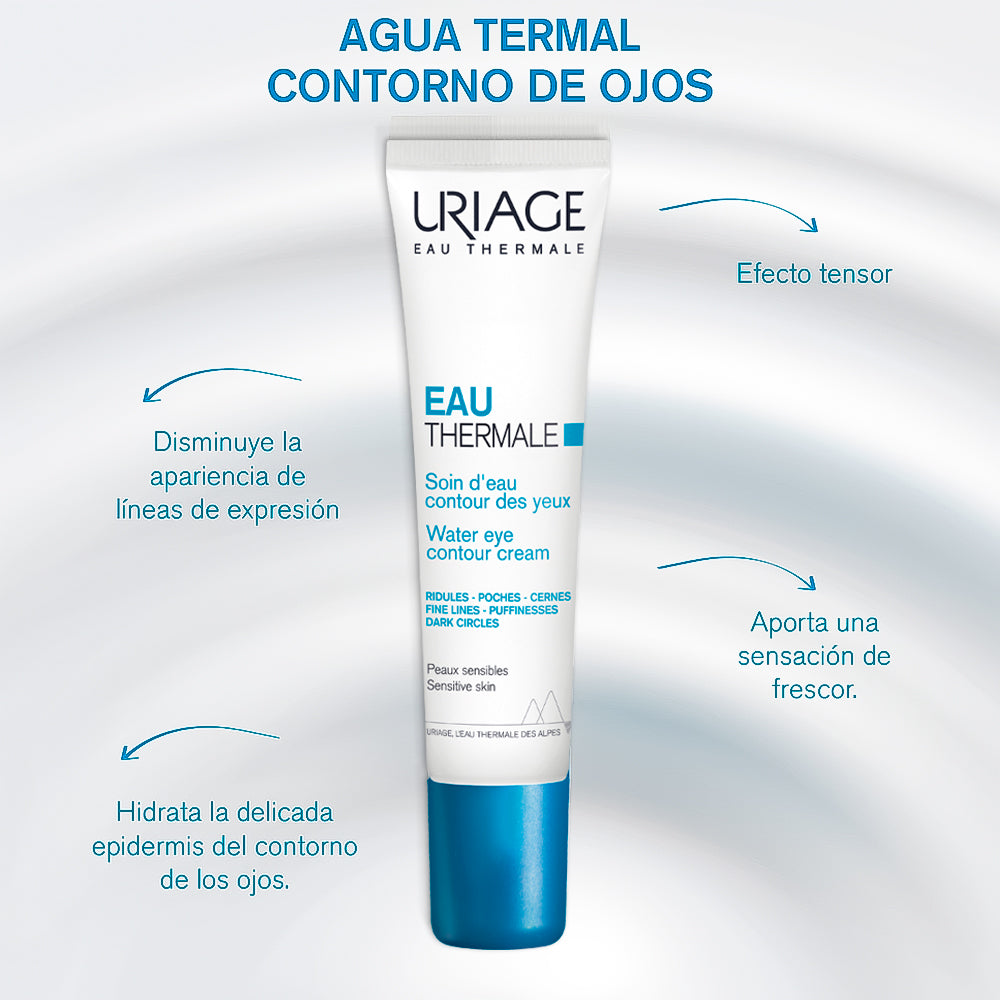 URIAGE AGUA THERMAL CONTORNO DE OJOS *15ML