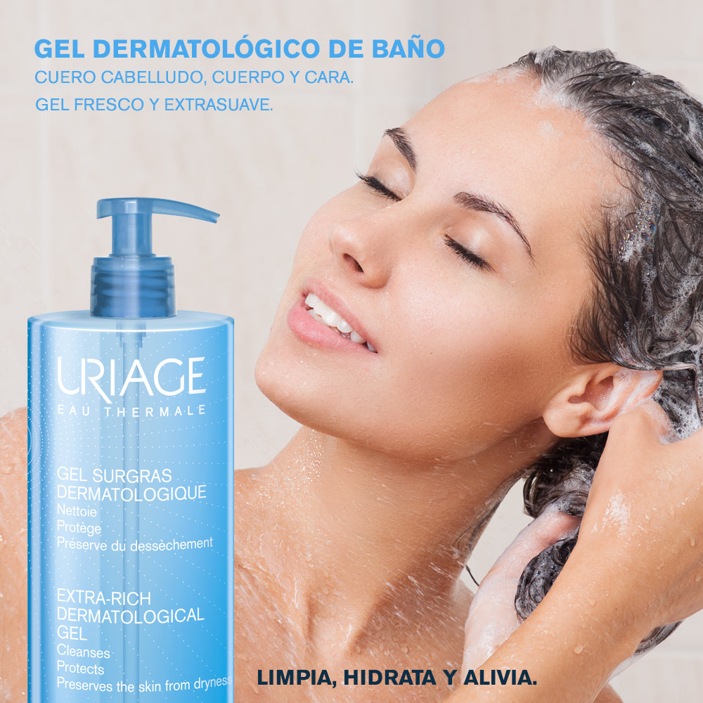 URIAGE GEL DE BAÑO DERMATOLOGICO *500ML