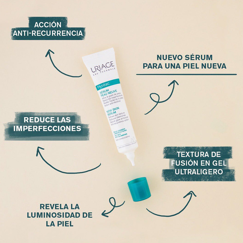 URIAGE HYSEAC SERUM PEAU NEUVE *40ML