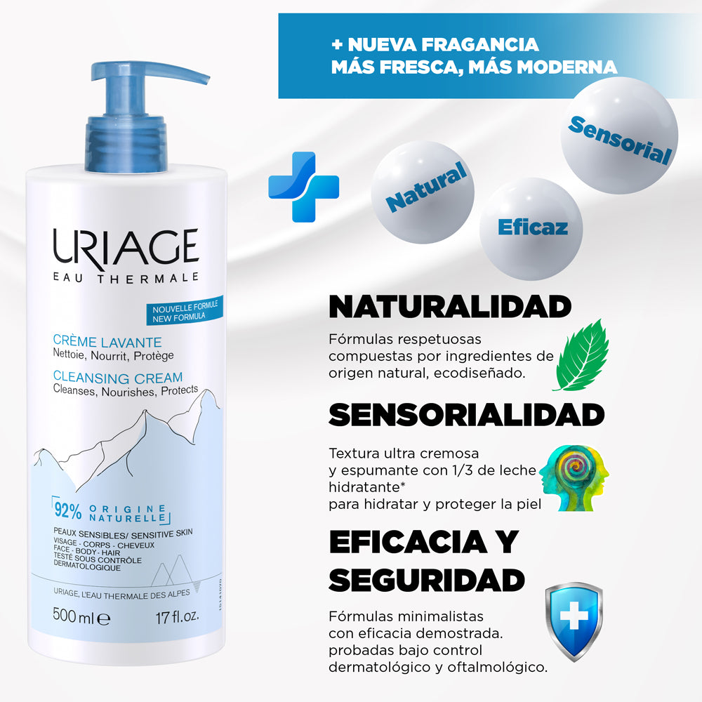 URIAGE PRIMERA CREMA LAVANTE *500ML