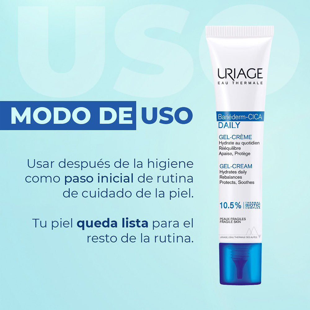 URIAGE BARIÉDERM CICA DAILY GEL-CREMA TUBO *40ML