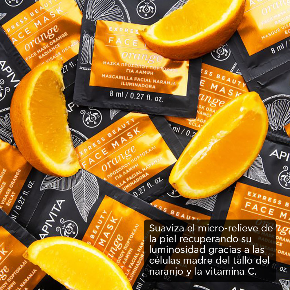 APIVITA FACE MASK - ORANGE *2 SOBRES