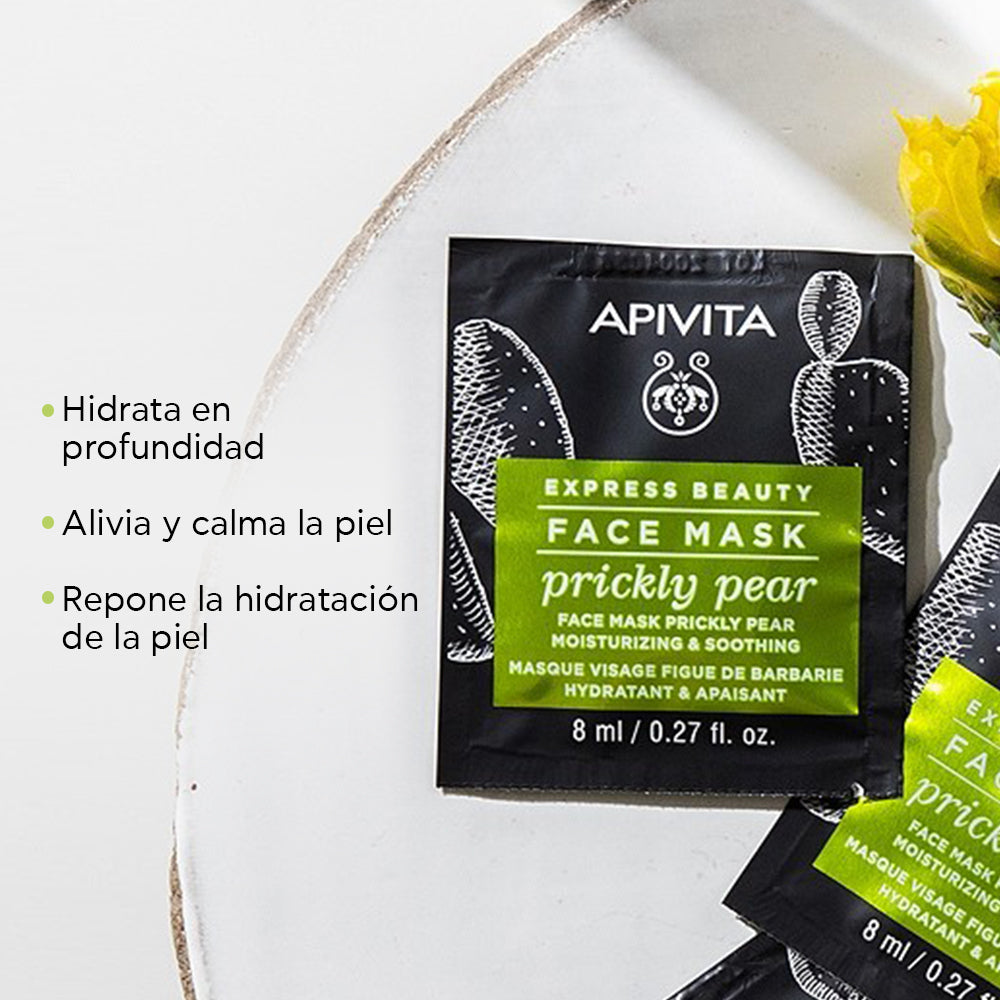 APIVITA FACE MASK - PEAR *2 SOBRES