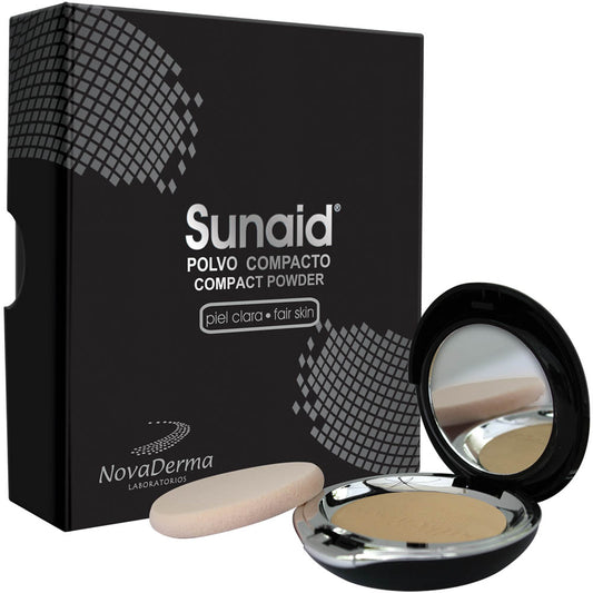 SUNAID POLVO COMPACTO PIEL CLARA *12 GR