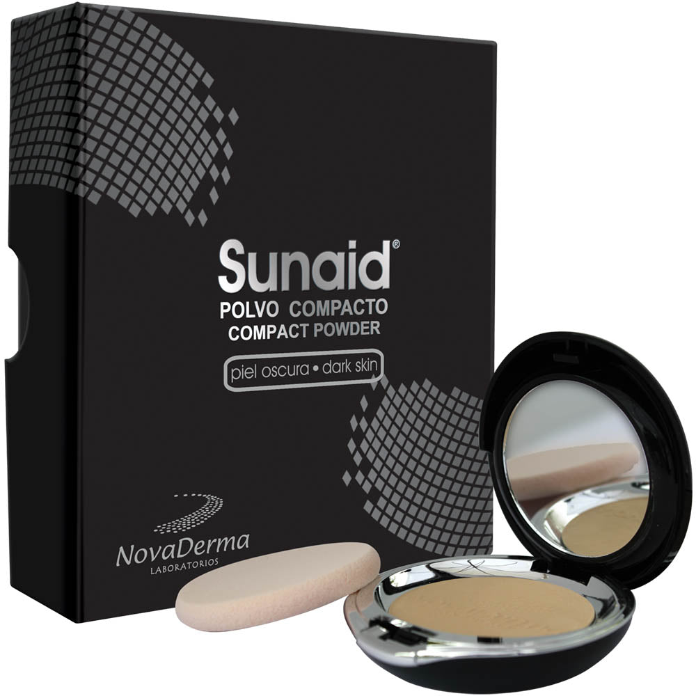 SUNAID POLVO COMPACTO PIEL OSCURA