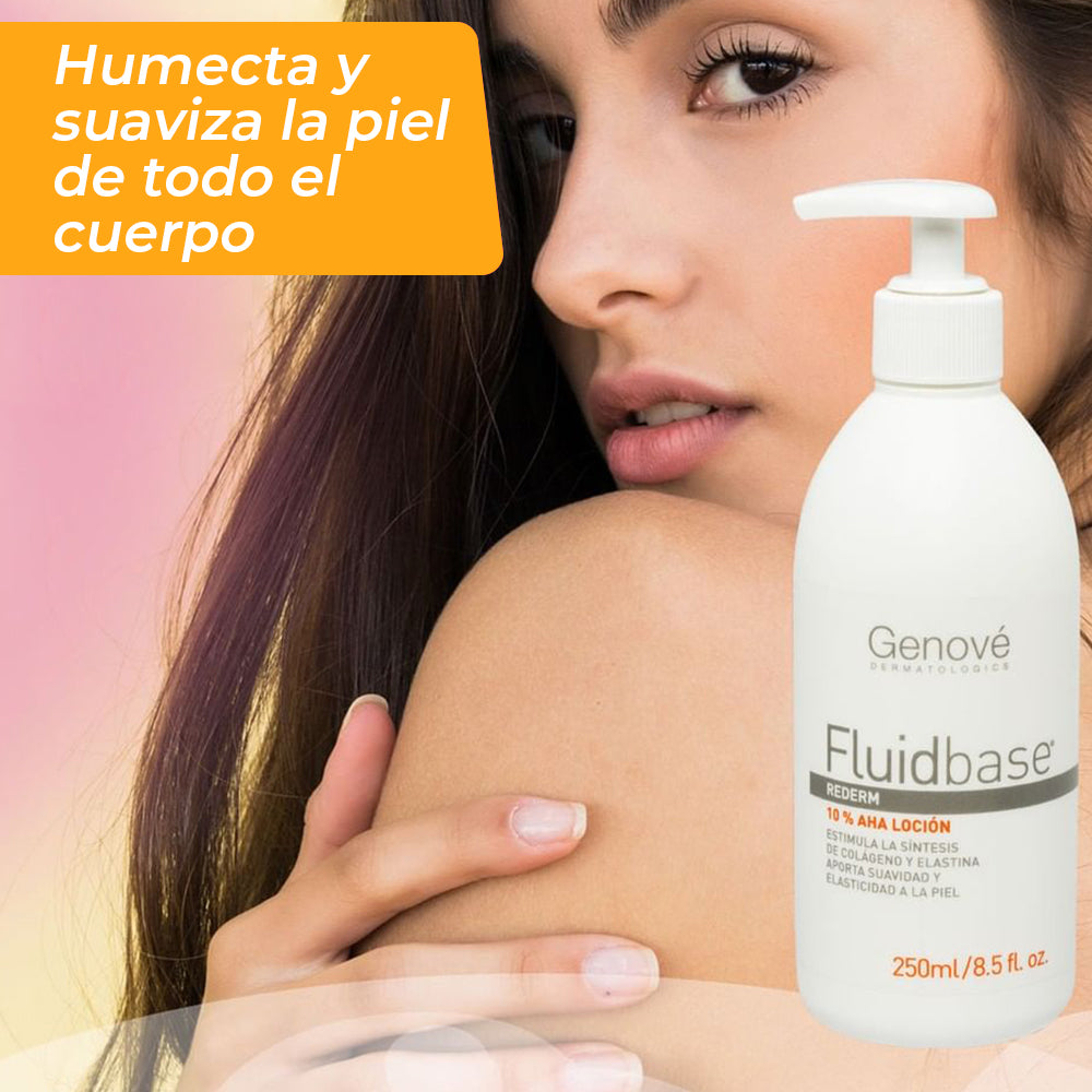 FLUIDBASE REDERM 10% AHA LOTION *250ML