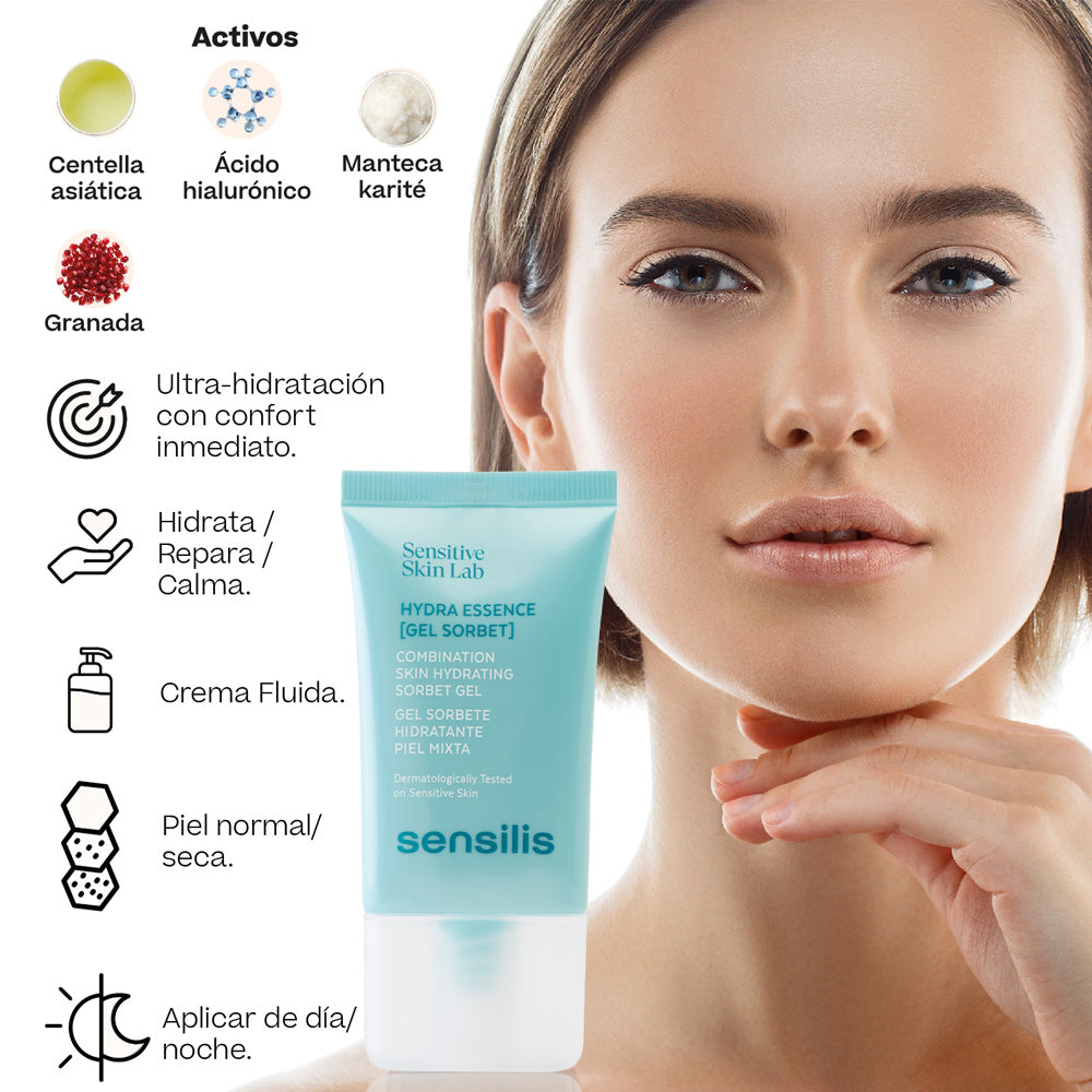 SENSILIS HYDRA ESSENCE GEL SORBETE *40ML
