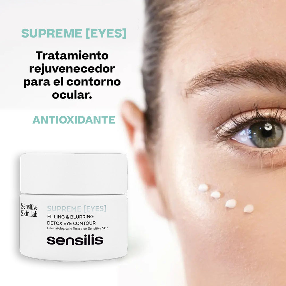 SENSILIS SUPREME CONTORNO DE OJOS DETOX *20ML