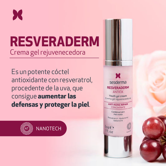 RESVERADERM ANTIOX CREMA GEL *50ML
