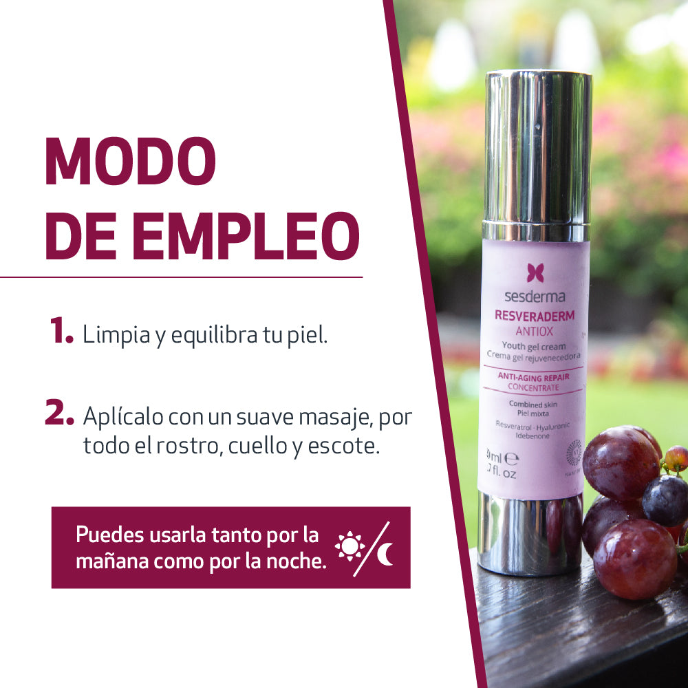 RESVERADERM ANTIOX CREMA GEL *50ML