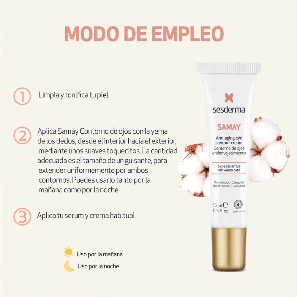 SAMAY CONTORNO DE OJOS ANTIENVEJECIMIENTO *15ML