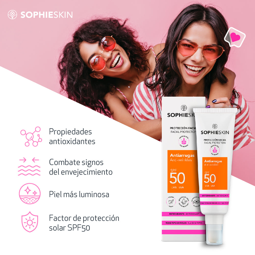 SOPHIESKIN SOLAR FACIAL ANTIARRUGAS
