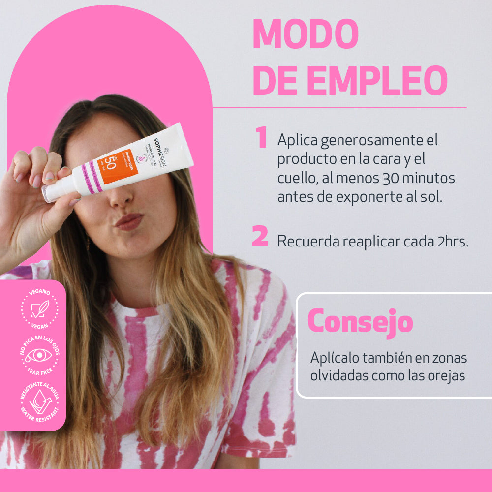 SOPHIESKIN SOLAR FACIAL ANTIARRUGAS