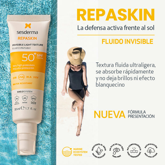 REPASKIN FLUIDO INVISIBLE SPF50 *50ML
