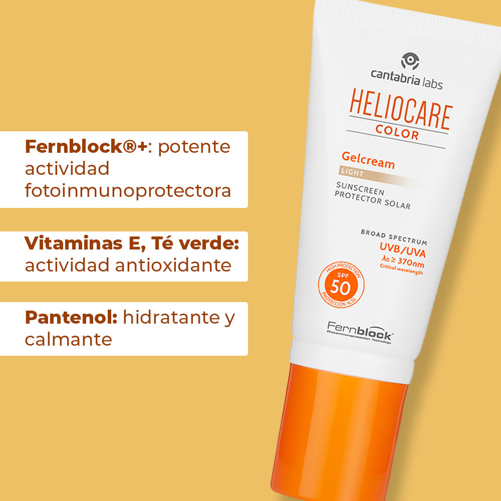 HELIOCARE GEL CREMA SPF50 LIGHT *50ML