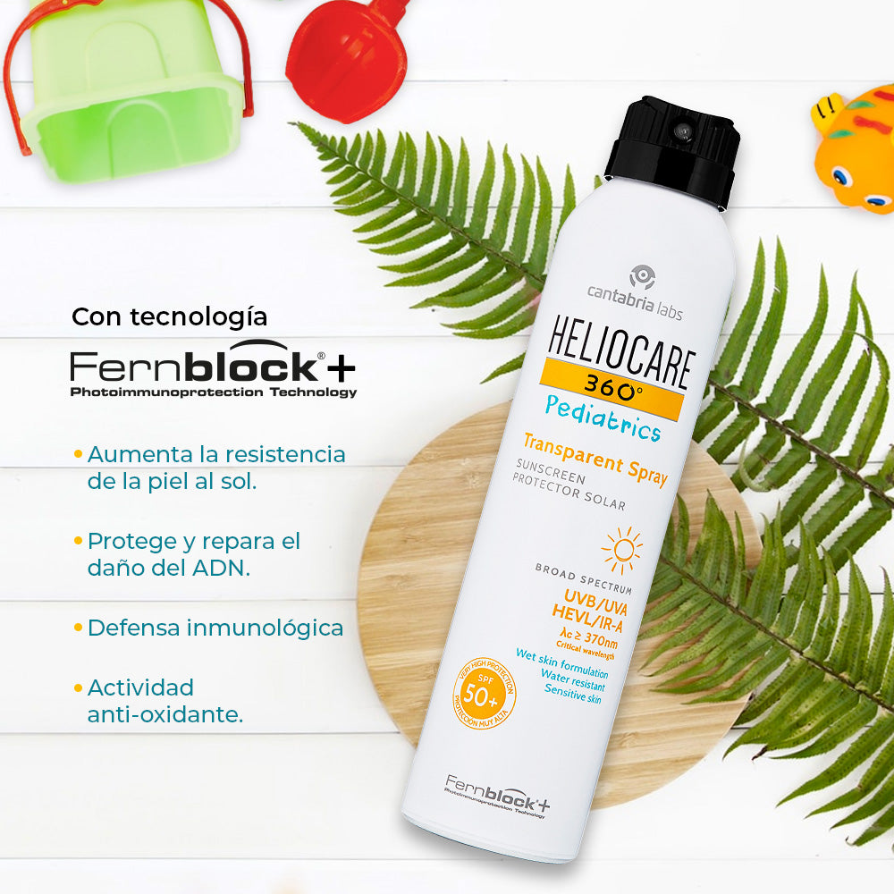HELIOCARE 360º PED TRANSPARENT SPRAY 200