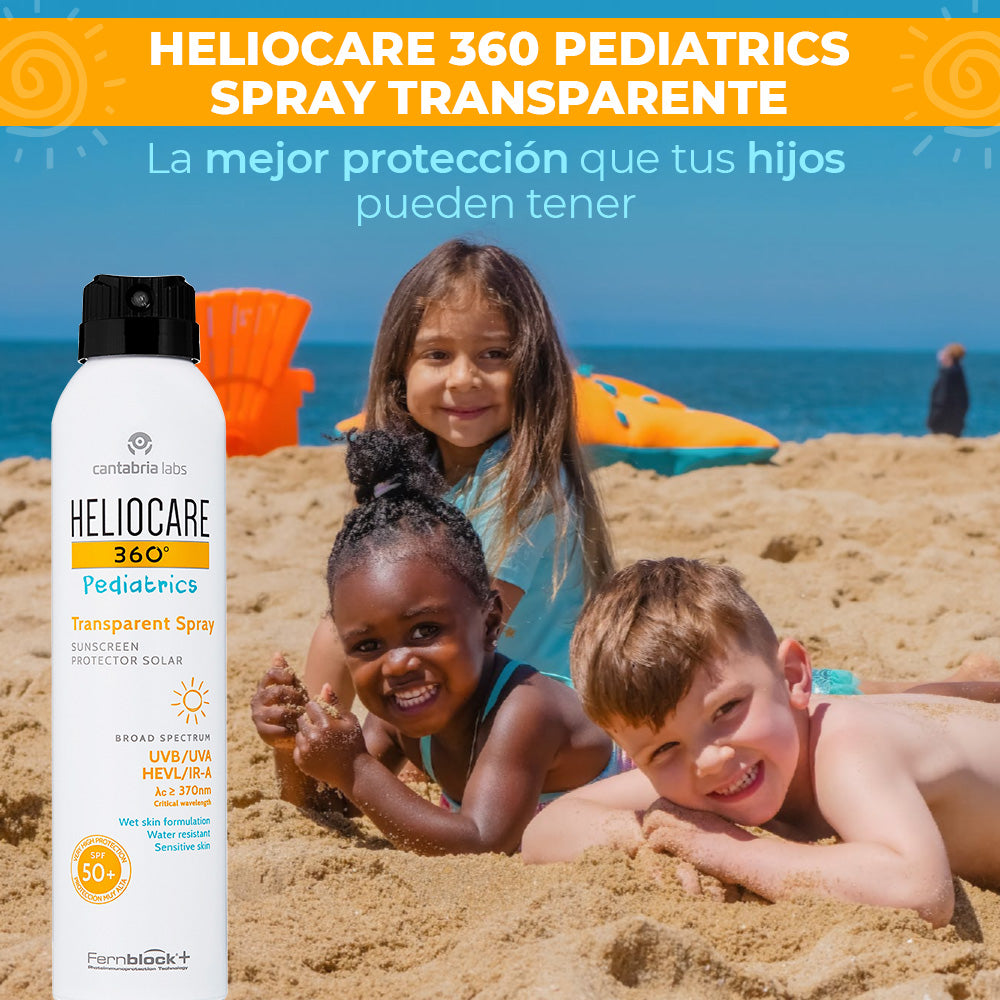 HELIOCARE 360º PED TRANSPARENT SPRAY 200