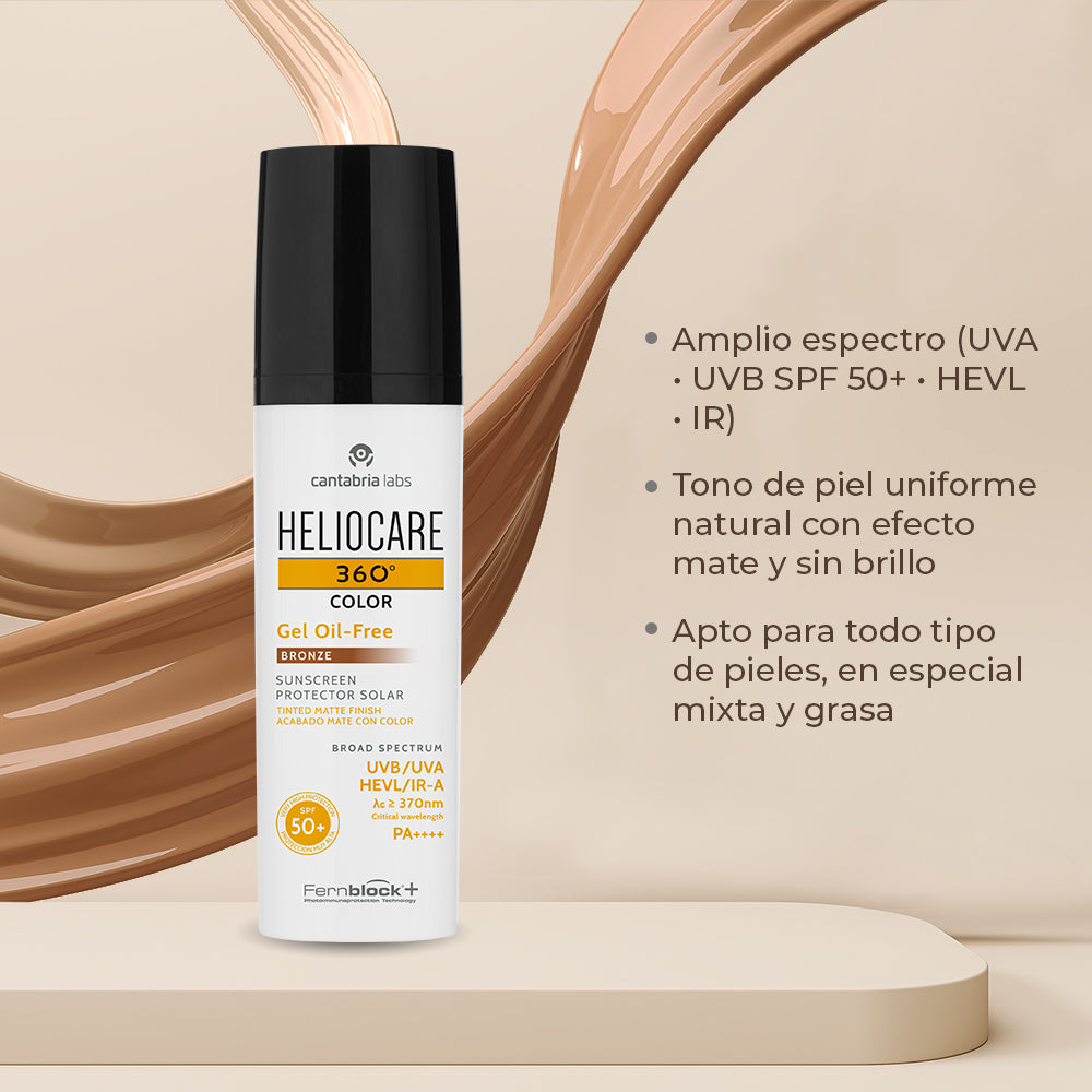HELIOCARE 360º OIL FREE FPS50 BRONZE *50