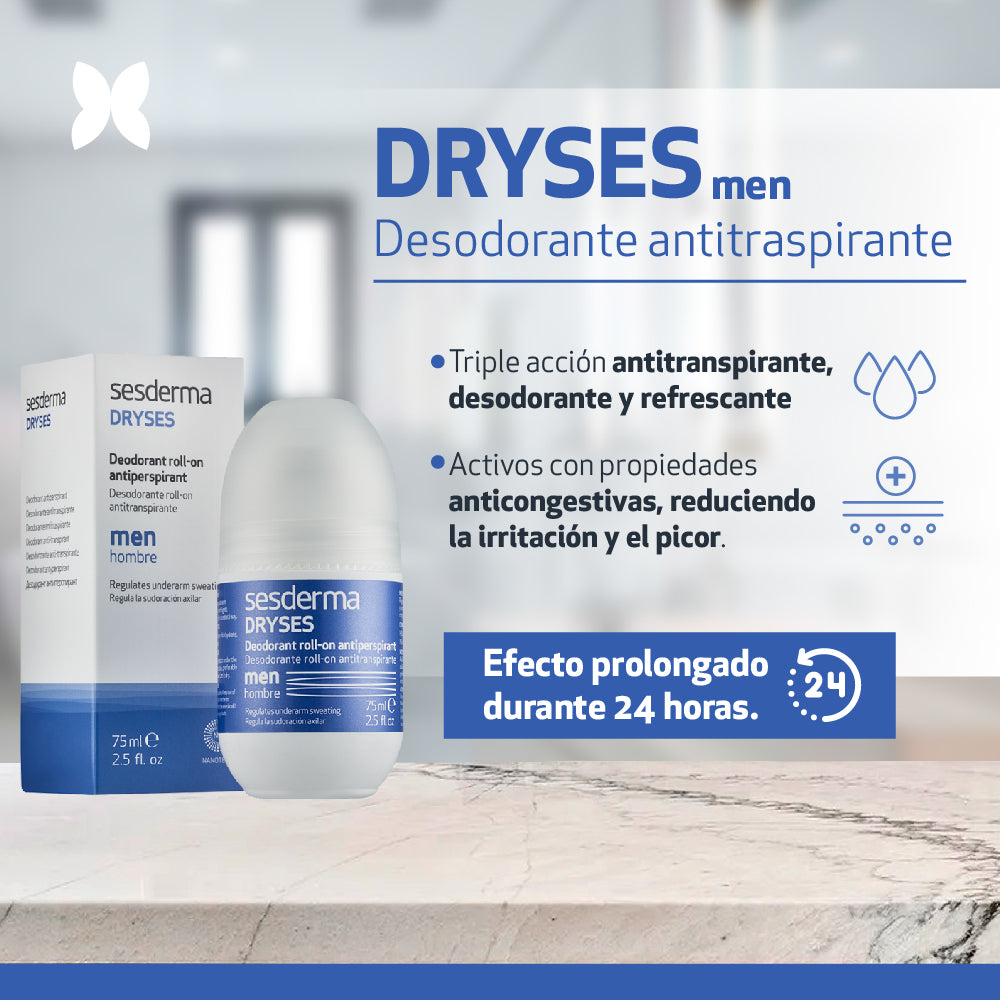 DRYSES DESODORANTE DE HOMBRE *75ML