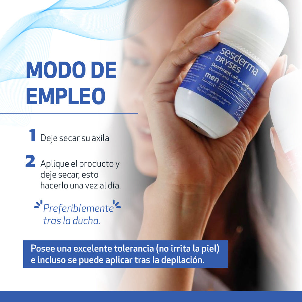 DRYSES DESODORANTE DE HOMBRE *75ML