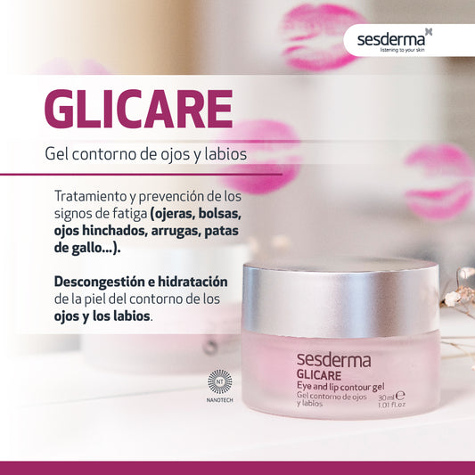 GLICARE GEL CONT DE OJOS Y LABIOS * 30ML