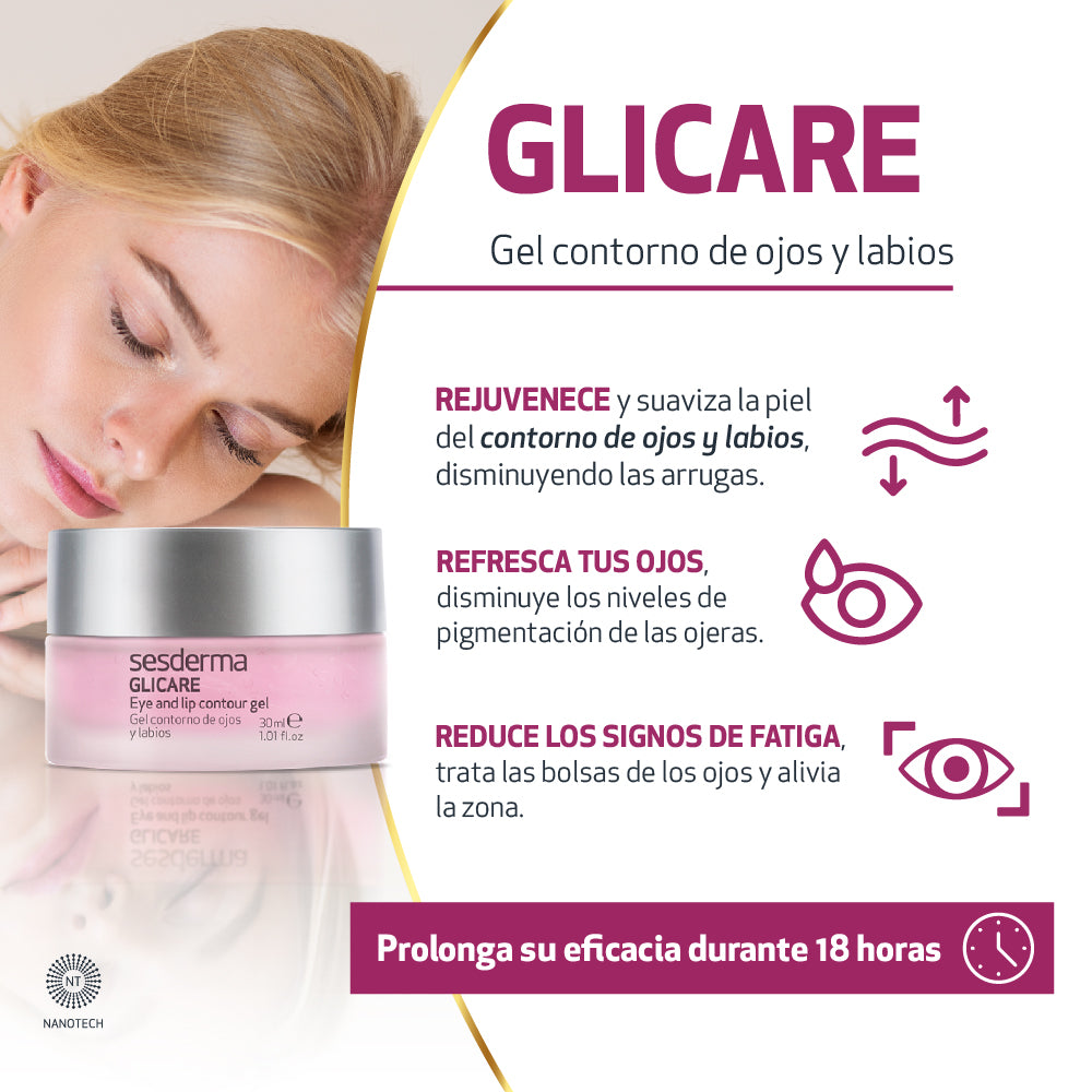 GLICARE GEL CONT DE OJOS Y LABIOS * 30ML