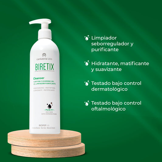 BIRETIX GEL LIMPIADOR PURIFICANTE *400ML