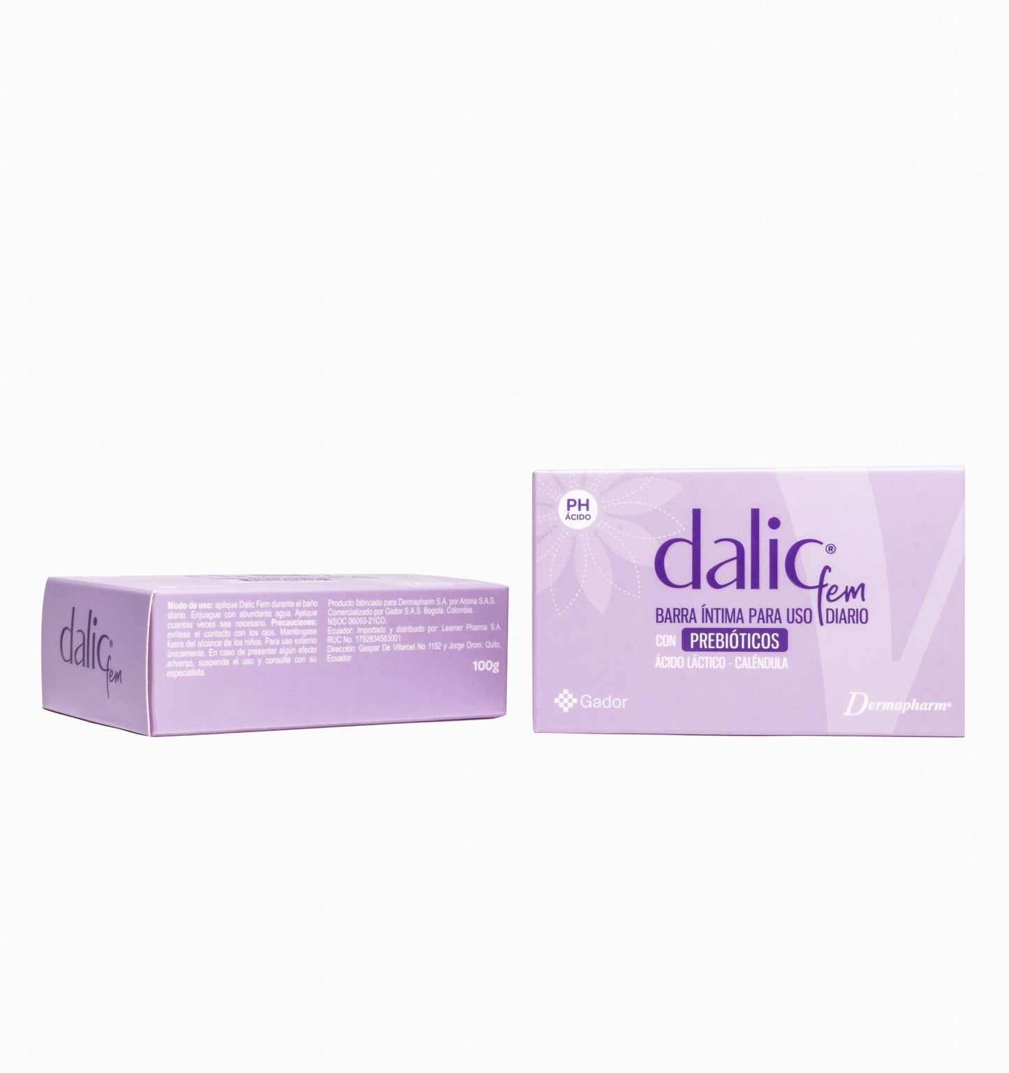 DALIC FEM BARRA INTIMA *100GR
