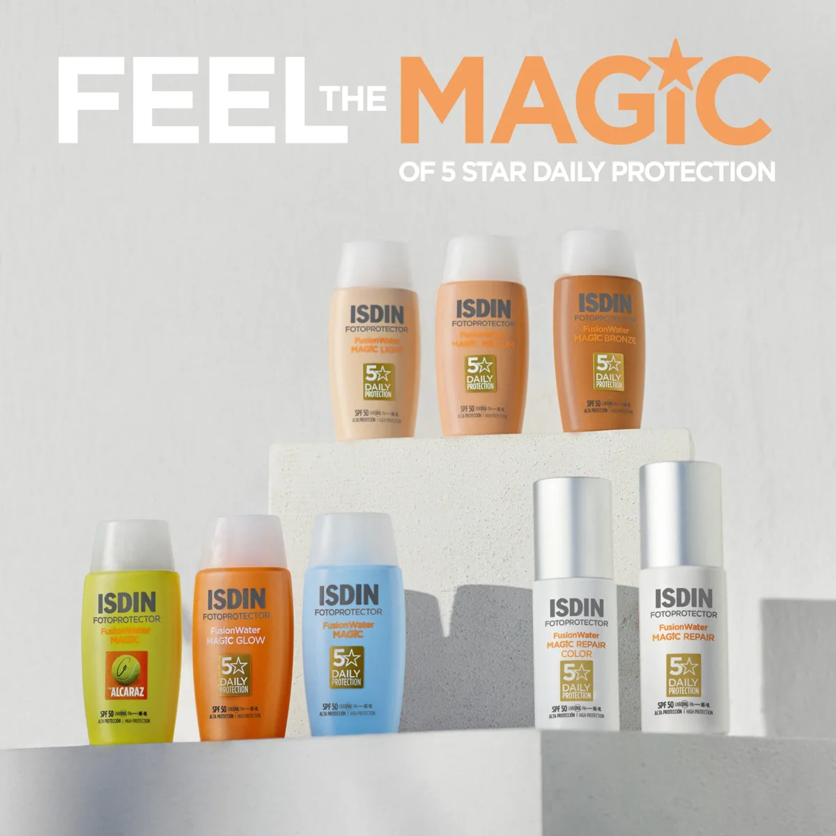 FOTO FUSION WATER MAGIC by ALCARAZ SPF50