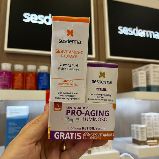 KIT RETISIL SERUM + SESVITAMIN-C RADIANCE FLUIDO LUMINOSO