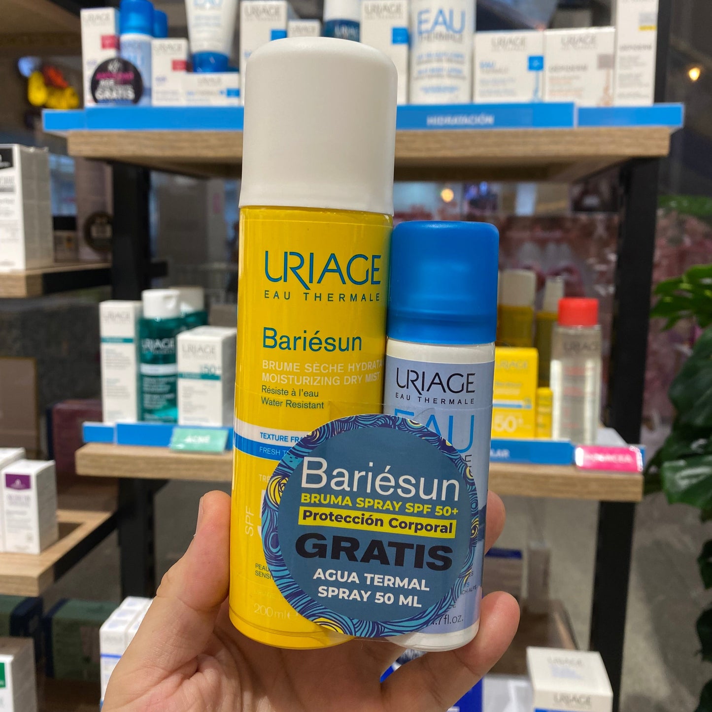 KIT URIAGE BARIESUN BRUMA + (GRATIS) AGUA THERMAL MINI