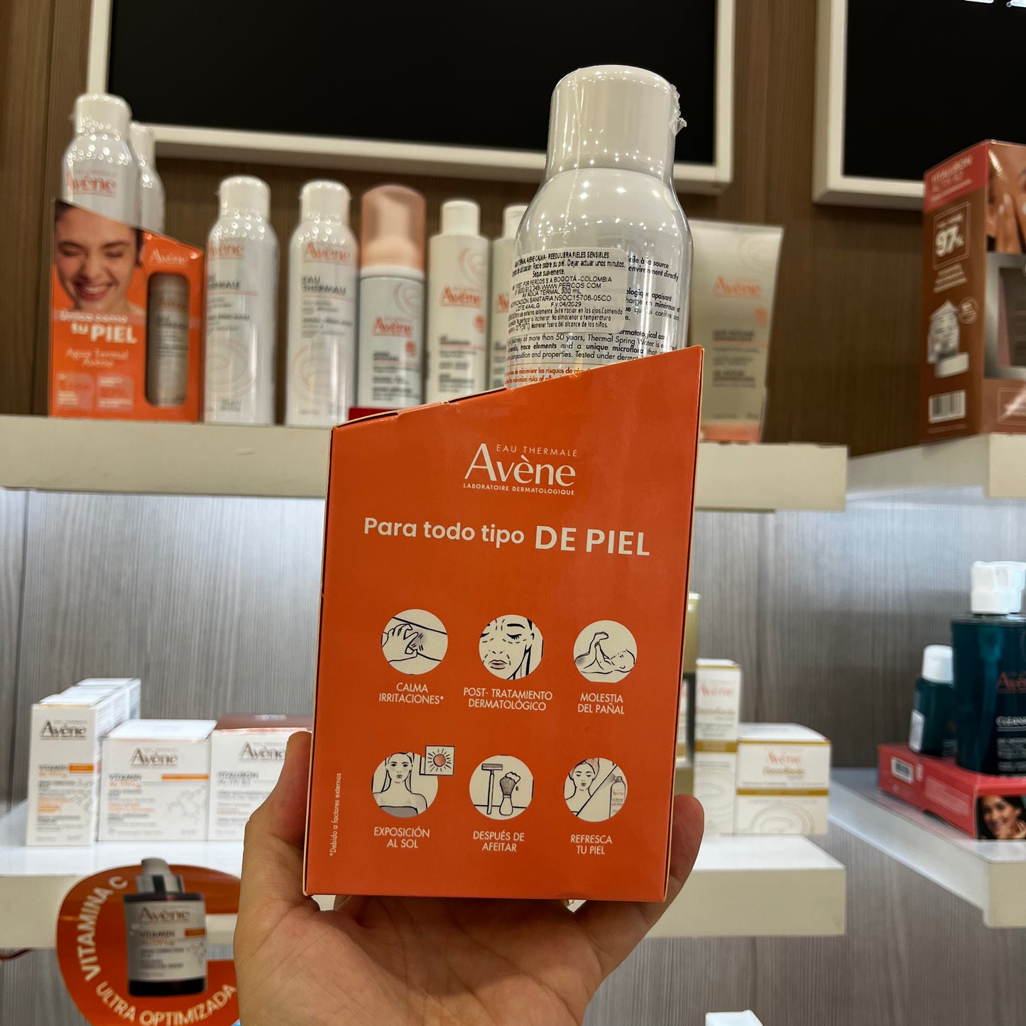KIT AVENE AGUA THERMAL *300ML + (GRATIS) AGUA THERMAL *50ML