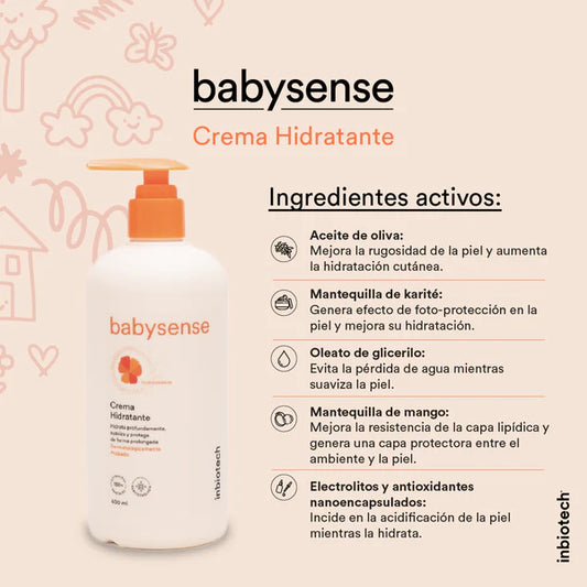 BABYSENSE CREMA HIDRATANTE *400ML