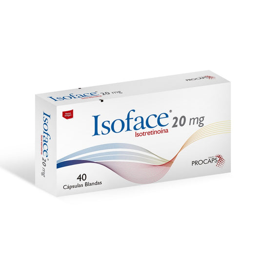 ISOFACE 20MG *40 CAPSULAS
