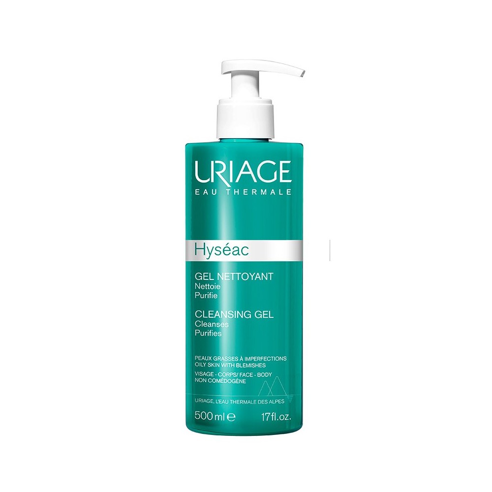 URIAGE HYSEAC GEL LIMPIADOR *500ML